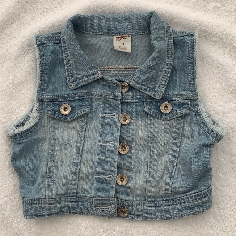 Girls’ Jeans Vest